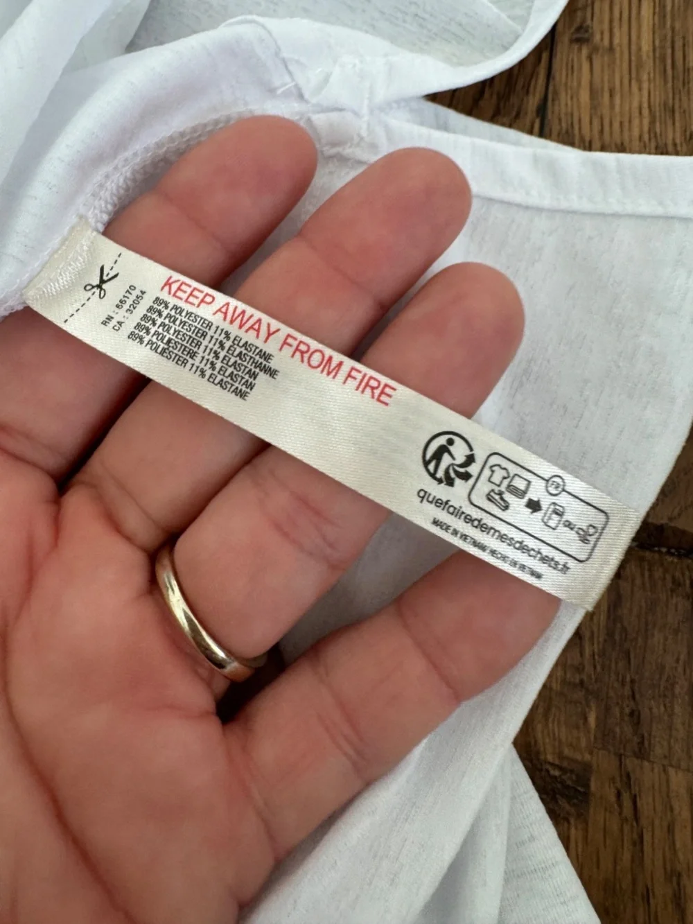 NWT Free People Movement Breezy Tempo Long Sleeve Tee Optic White Size XS - Picture 8 of 8